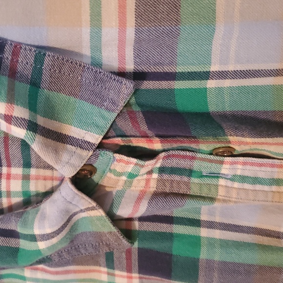 Chaps Multicolor Plaid Button Down Shirt - Picture 5 of 5